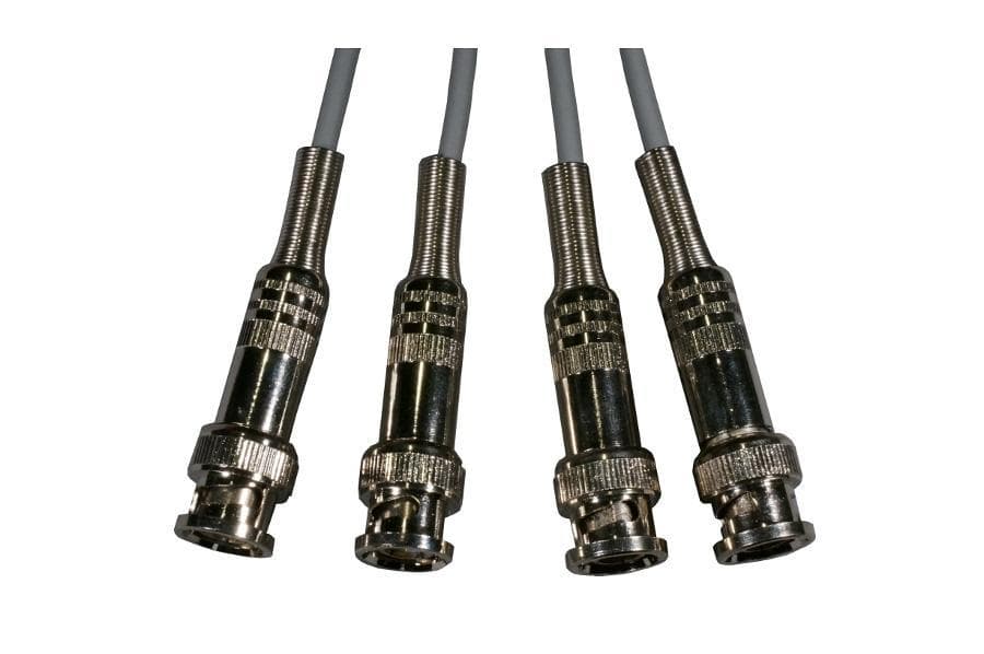 AST Labs LCR Meter Cable Lead Kelvin Clip to BNC x4 for HP, Agilent.. (#999-002) 2