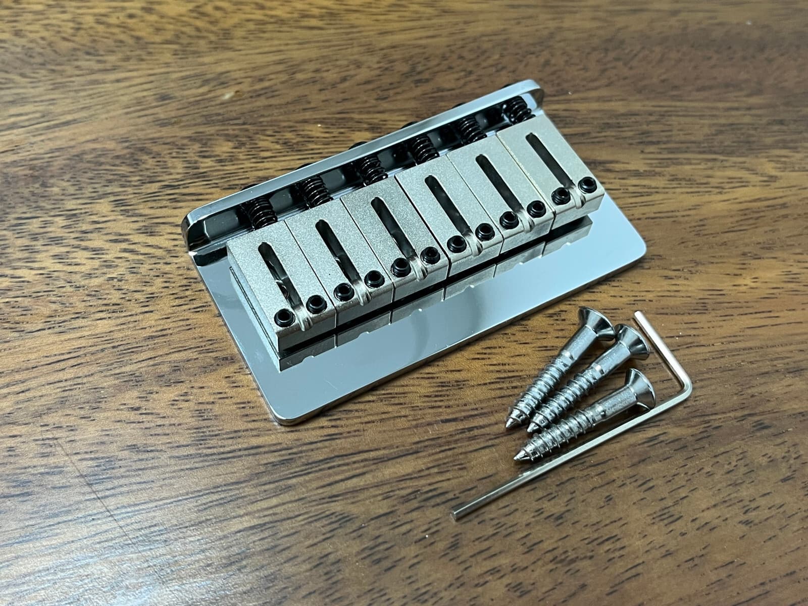 American Stratocaster Chrome Hardtail Bridge