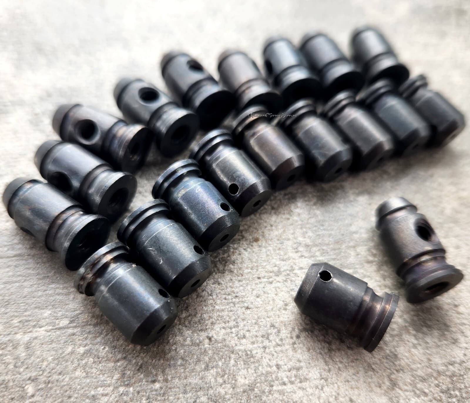 10 Tattoo Machine Black Binding Post Sets 8-32 American Thread Professional Part 3