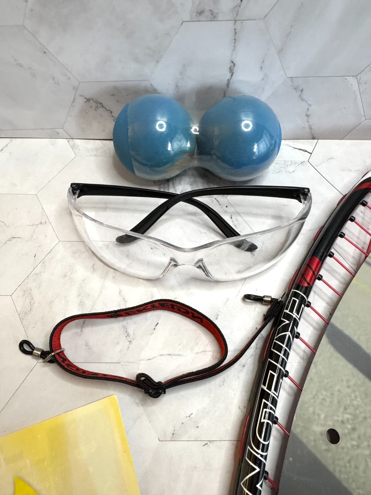 Ektelon Power Fan Revenge Racketball Starter Kit Racket Balls Goggles Open Case 5