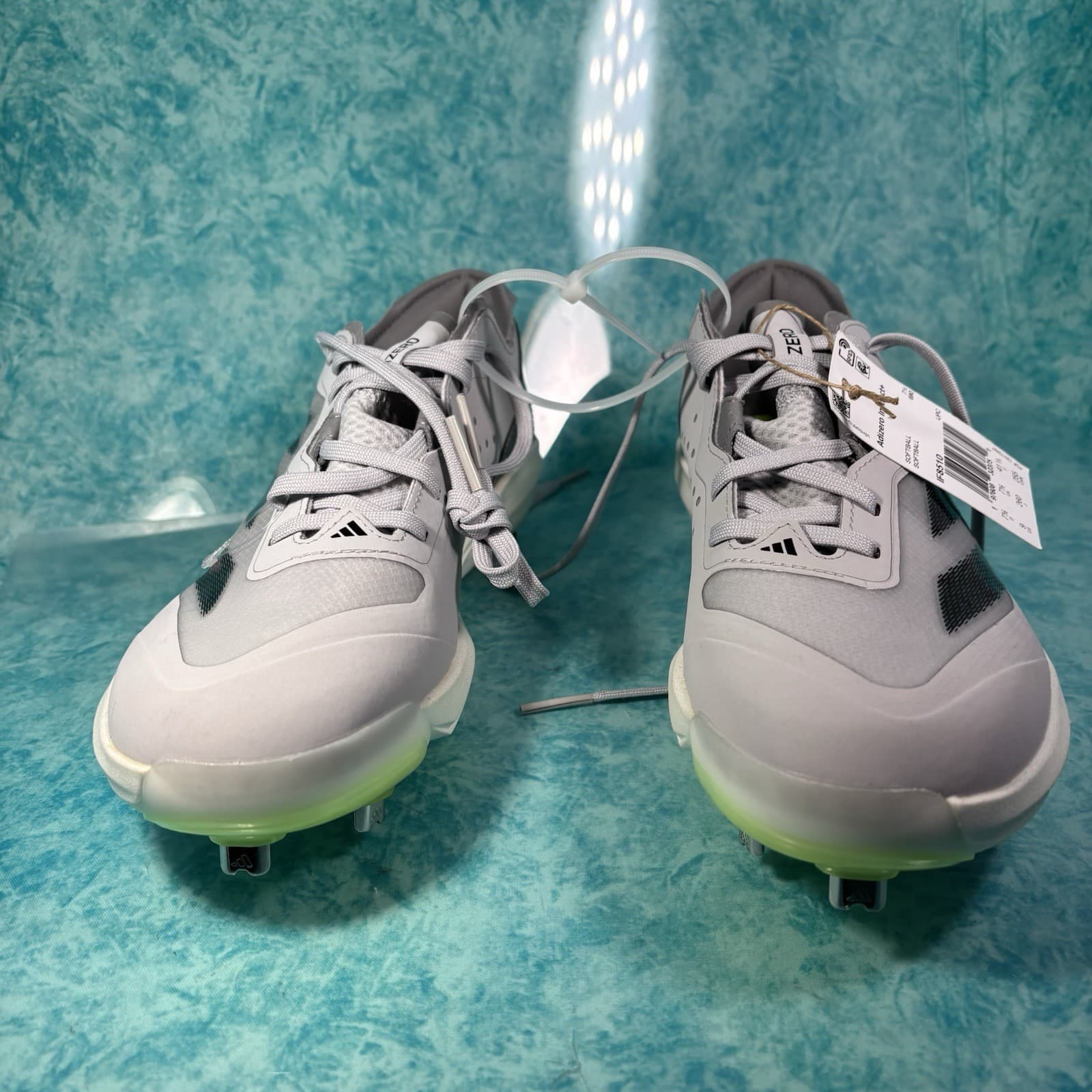 Adidas Adizero Instinct+ Women’s Silver Low Top Softball Cleats Size 6.5 4