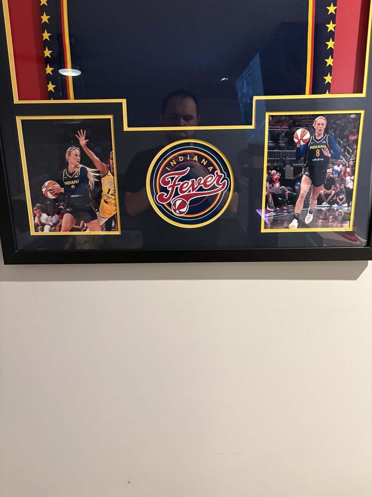Indiana Fever Sophie Cunningham Signed Autographed Jersey. SWAU 4