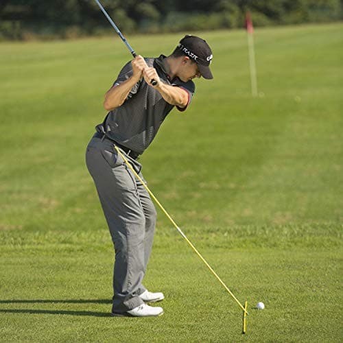  Alignment Stix, Golf Swing Trainer, Yellow, 48 Inches, (Set of 2)  2