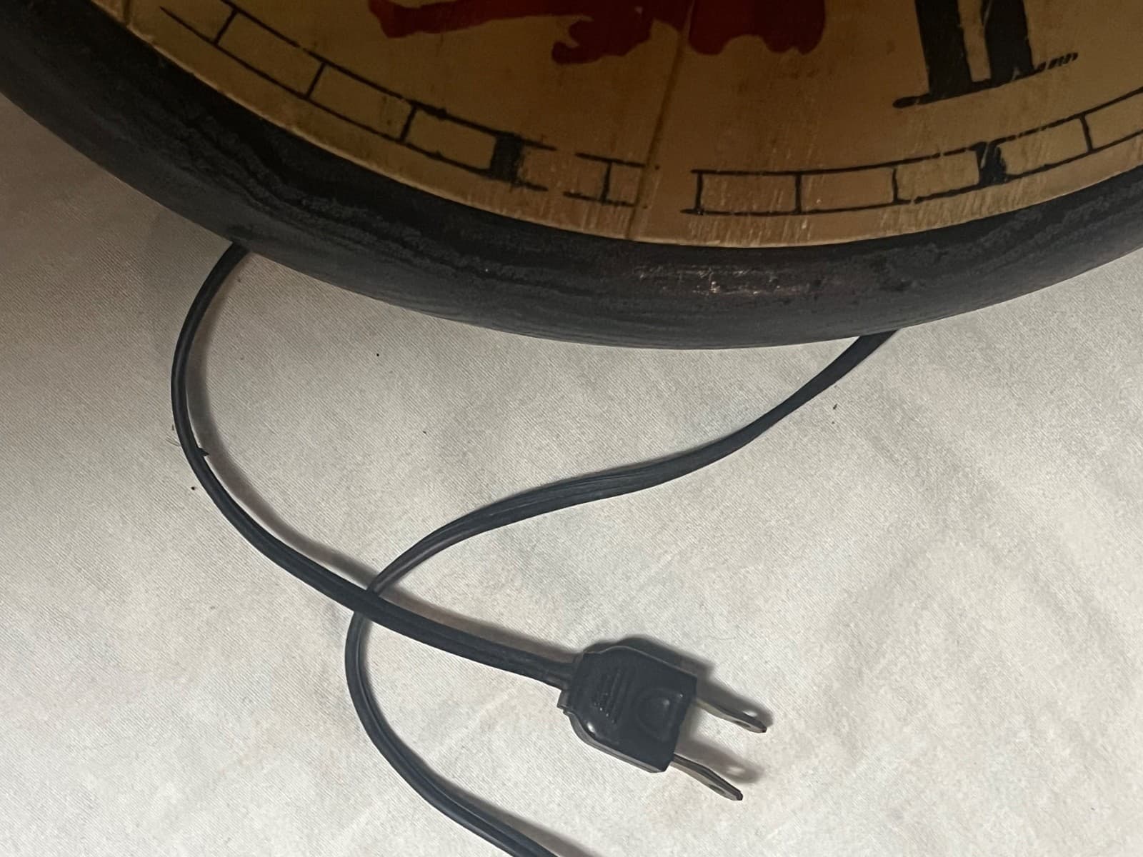 NOT WORKING VTG 1970s Johnnie Walker Red Clock 5