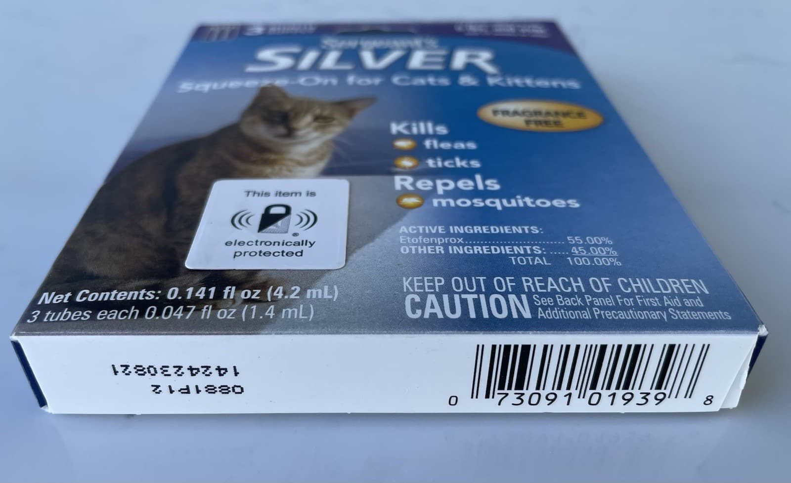Sergeant's Silver Squeeze on for Cats & Kittens, 6 Lbs & Over 5