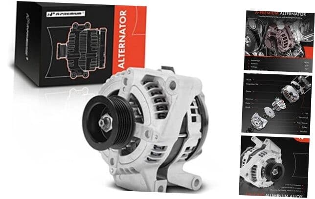  Alternator Compatible with Buick LeSabre & Pontiac Bonneville, 2004-2005, V6 