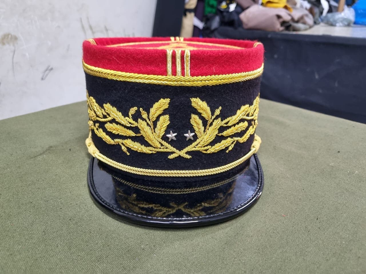 REPLICA RARE WW 2 FRECH ARMY GENERAL CLASSIC III KEPI HAND MADE All Sizes 4