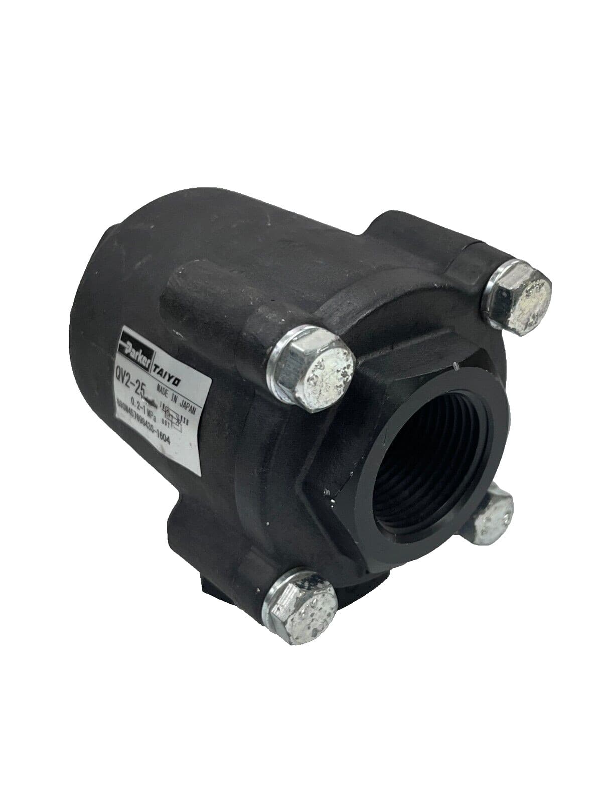 Parker Taiyo QV2-25 High Flow Pneumatic Quick Exhaust Valve 1" NPT  0.2- 1.0 Mpa 4