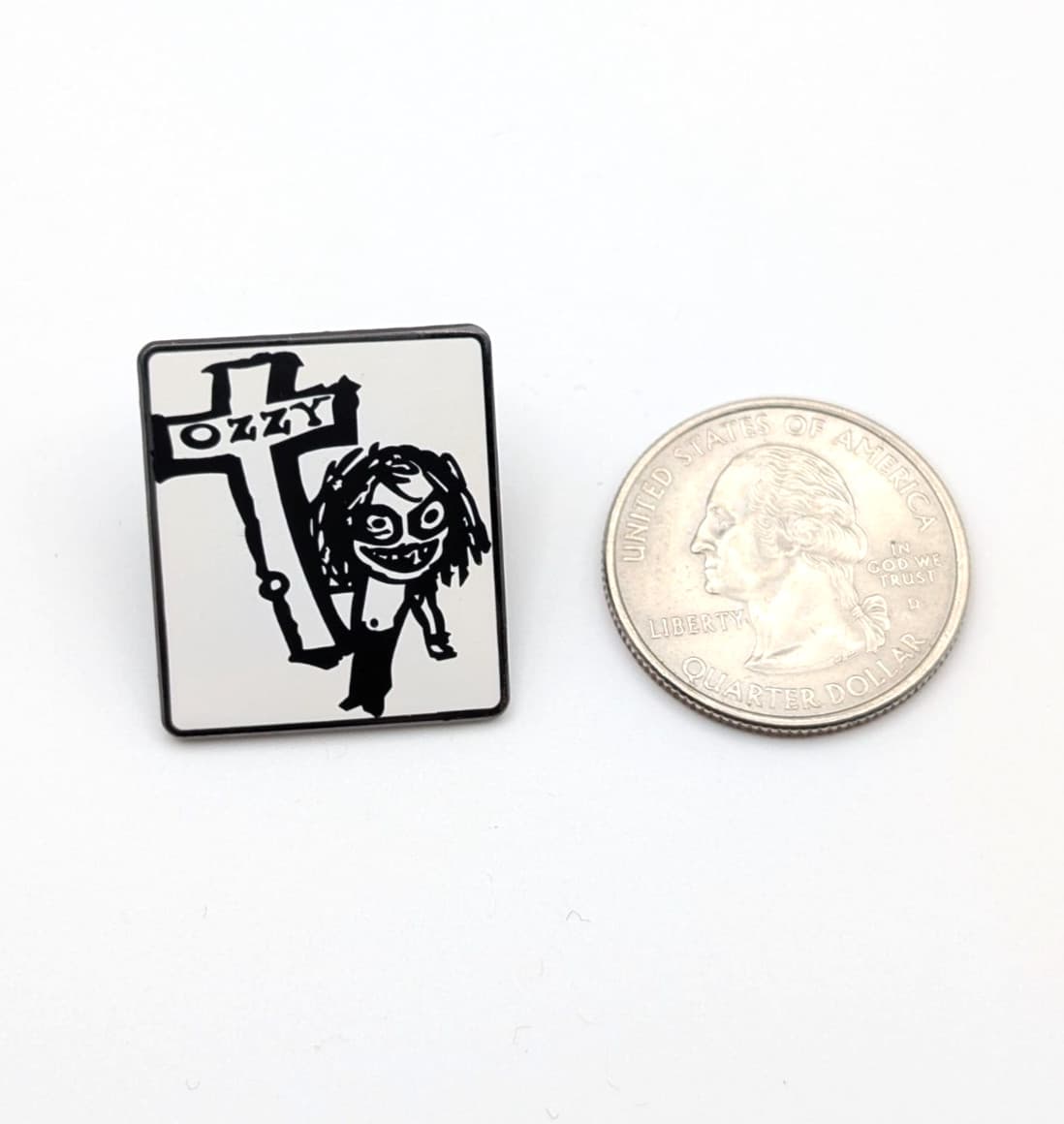 Ozzy Osbourne Enamel Pin Hat Backpack Vest Jackets Badge Brooch Logo Band Merch 2