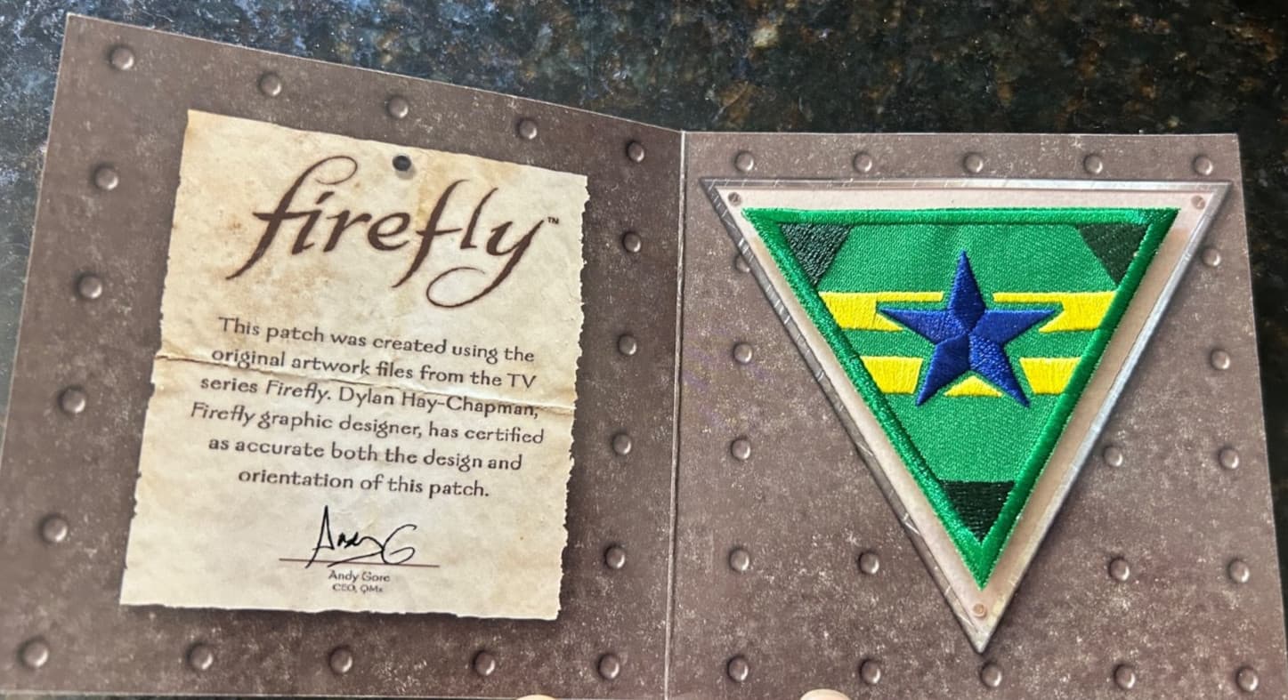 2016 FIREFLY Independents Patch  Loot Crate New in Package 2