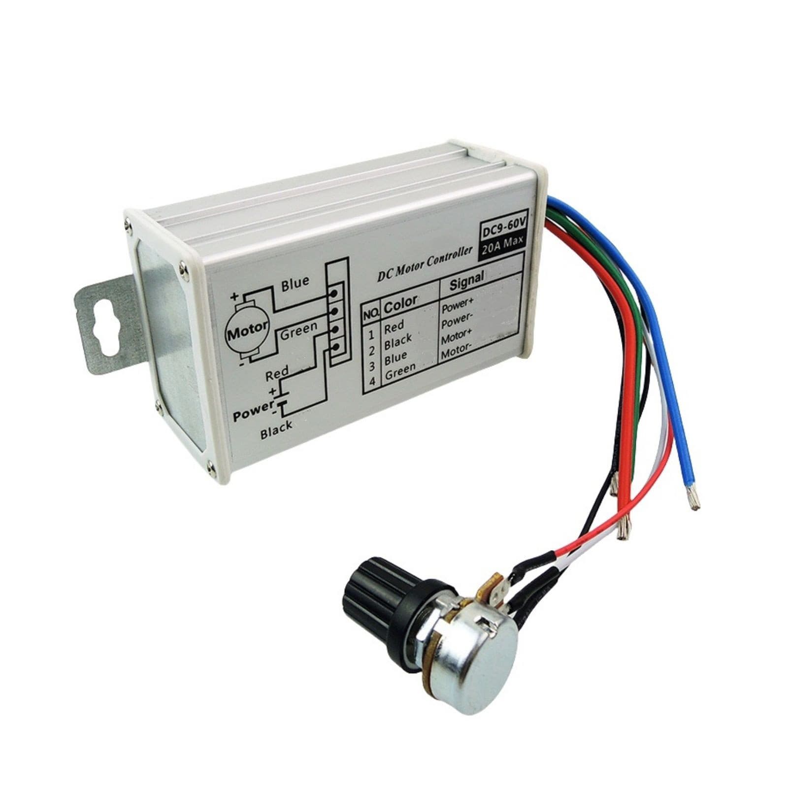 1* 25kHz PWM DC Motor Speed Controller With Durable and Sturdy Structure 5