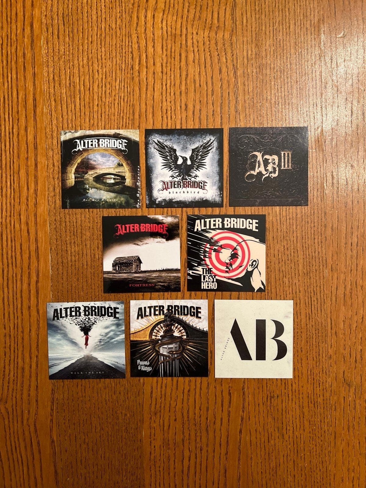 Alter Bridge fridge magnets 2