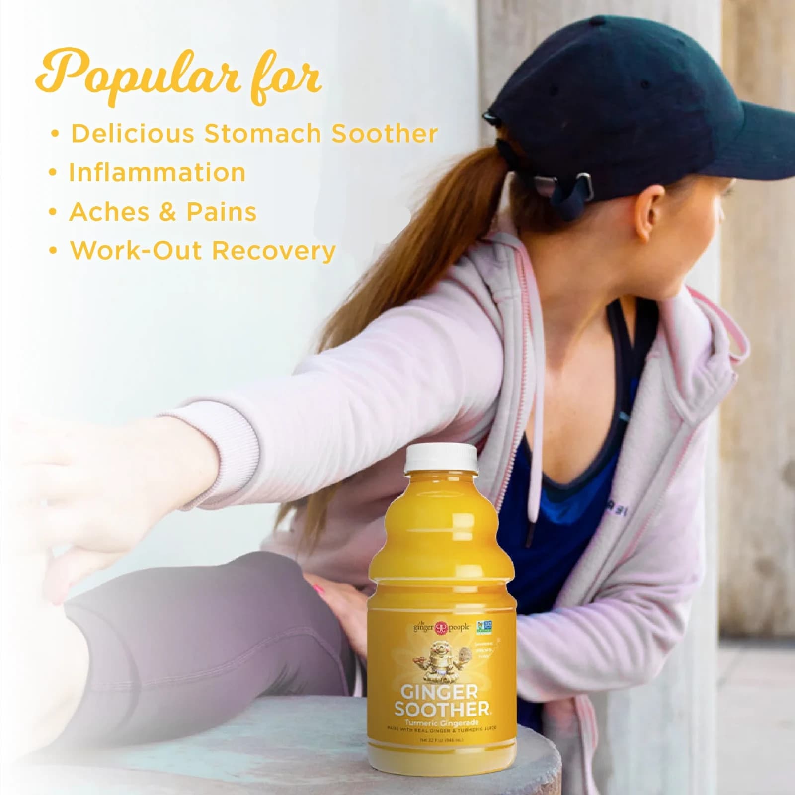 (2 pack)The Ginger People-Ginger soother Juice drink With Turmeric-32 fl oz... 3