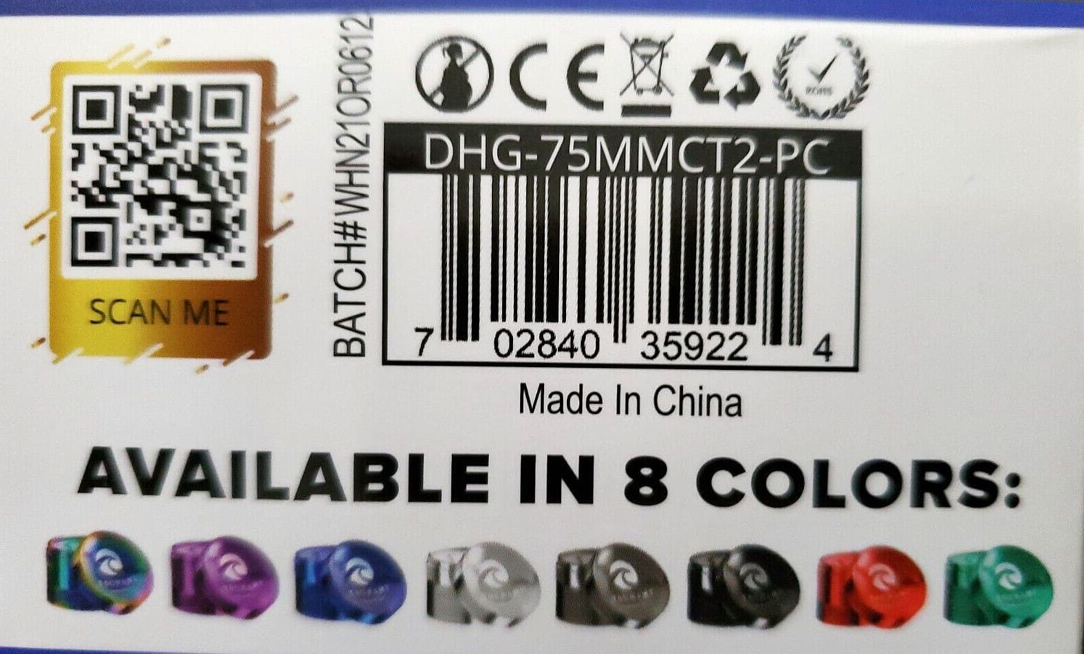 Tsunami Herb Grinder 75mm Blue 5