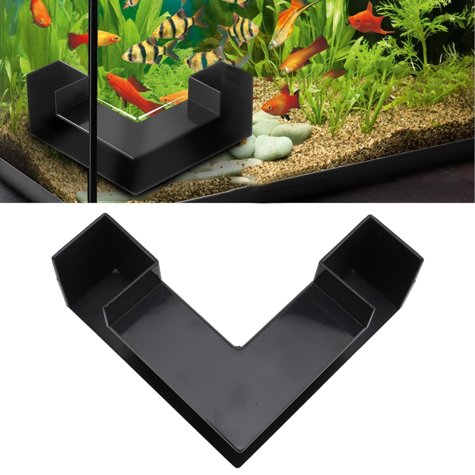 Shrimp Cave Aquarium Tunnel ABS Low Profile Design Quick Installation Aquarium 2