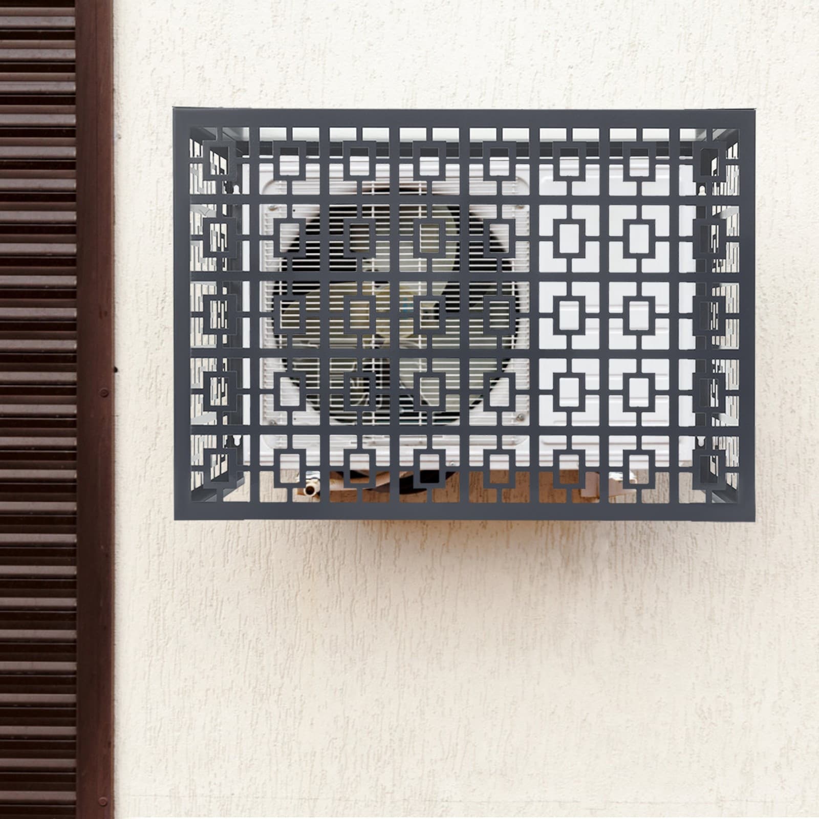 Air Conditioner Fence Rectangular Privacy Fence Cover for A/C Conditioning Unit 6