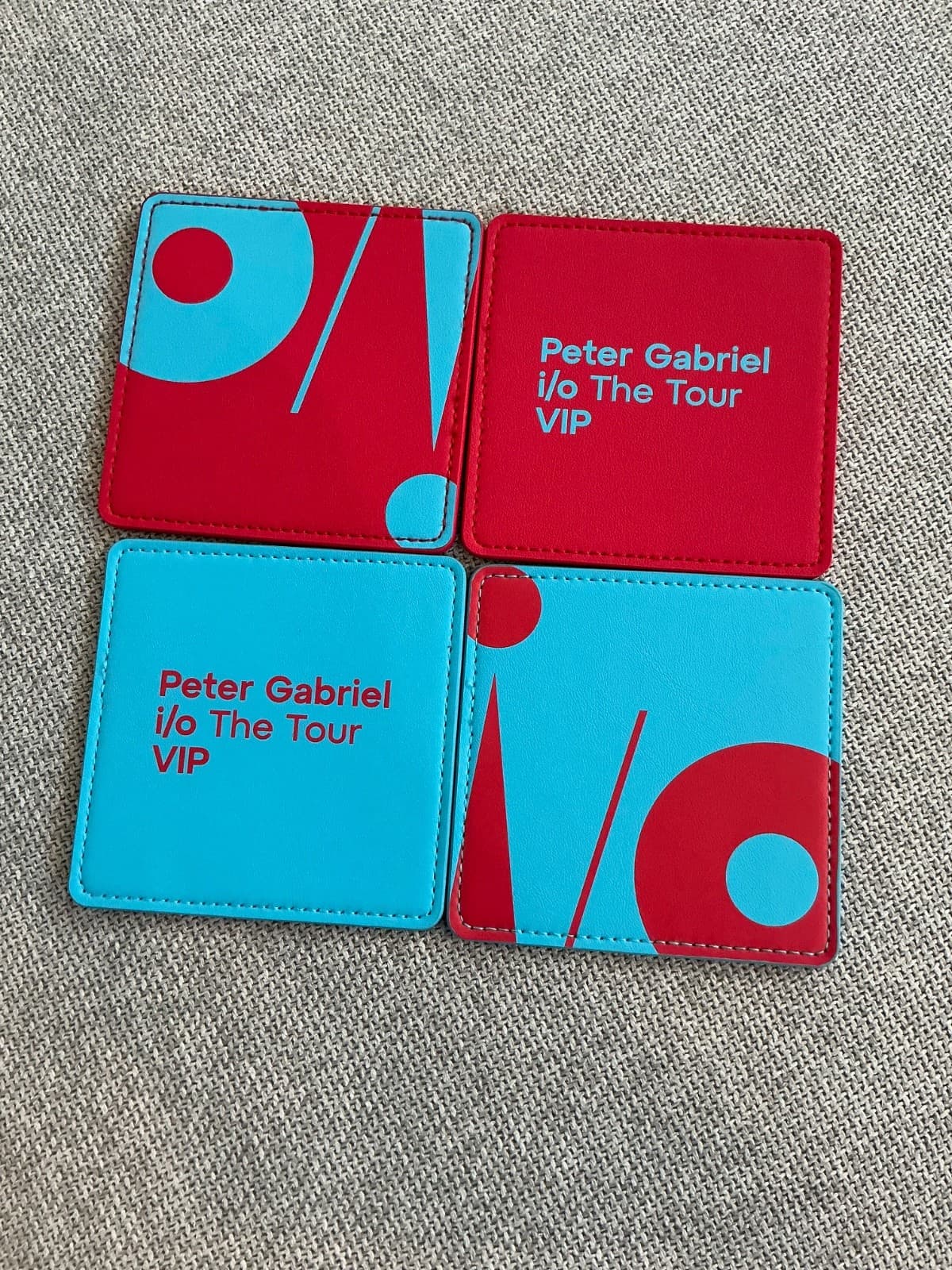 Peter Gabriel VIP i/o The Tour 2023 Fan Coasters NEW 3
