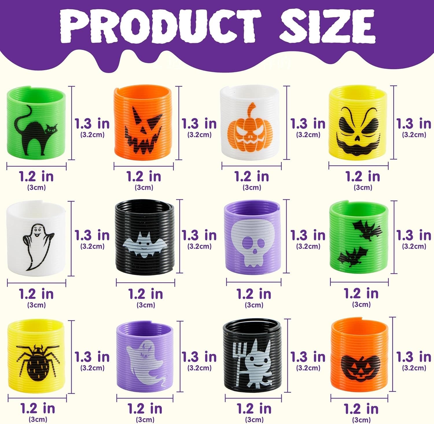 JOYIN 36 PCS Halloween Coil Spring Toys for Kids, Mini Magic Springs for...  6