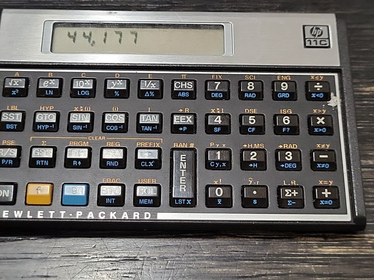 Hewlett-Packard HP 11C Scientific Calculator + New Batteries + Slipcase TESTED 3