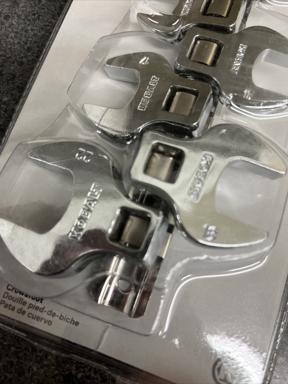 8-Piece Metric Crowfoot Combination Wrench Set 4