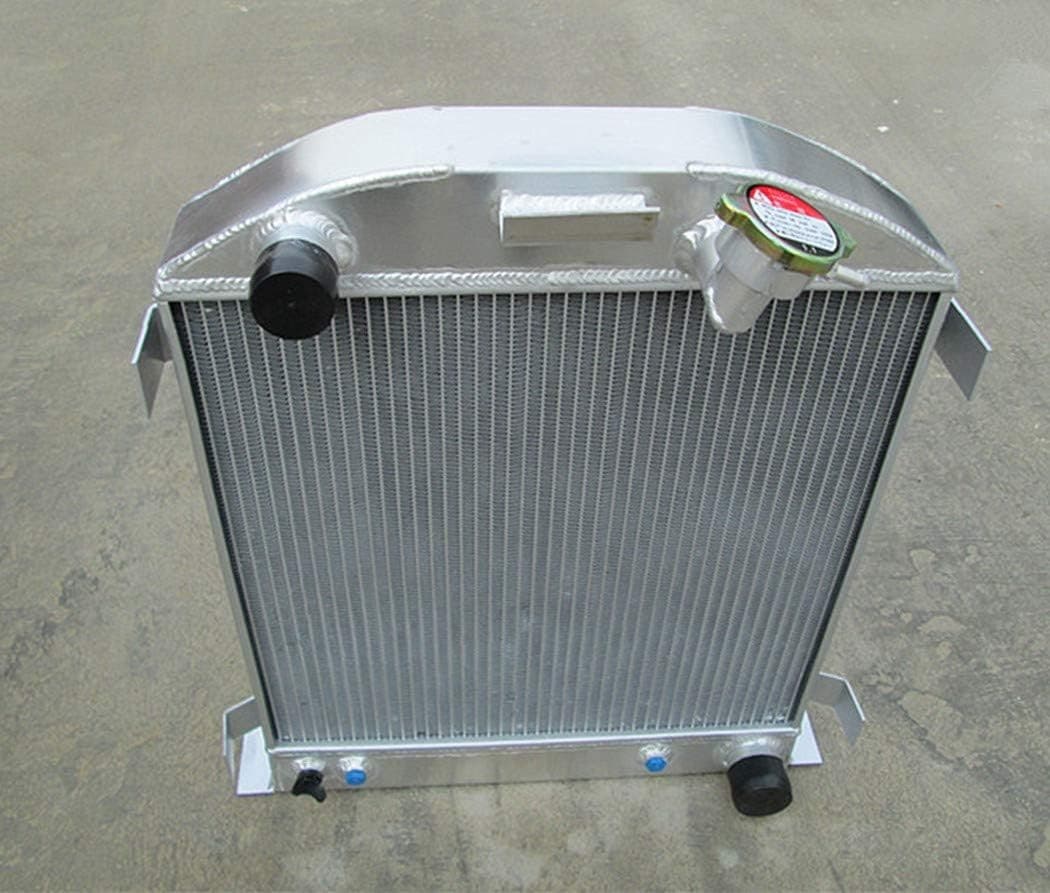 3 ROW Aluminum Radiator For 1932 FORD CHOPPED CHEVY ENGINE AT 32 2