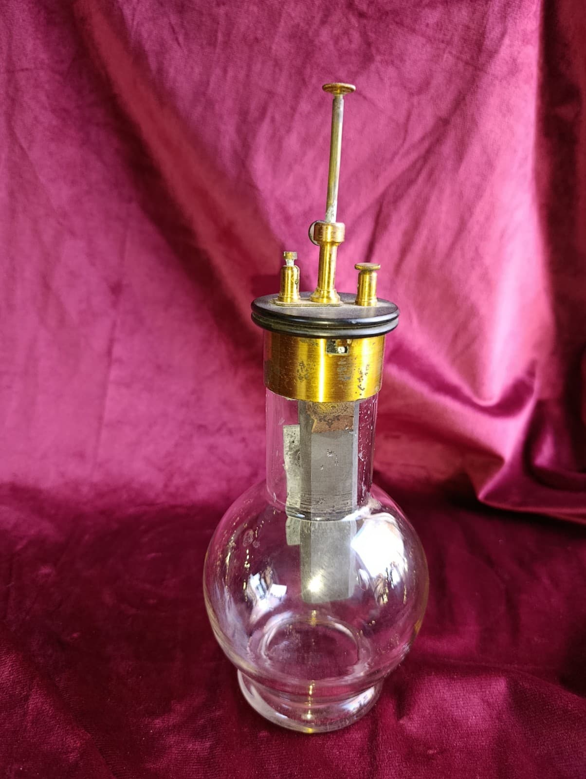 Antique 1800's Grenet Cell Glass Battery bichromate cell 3