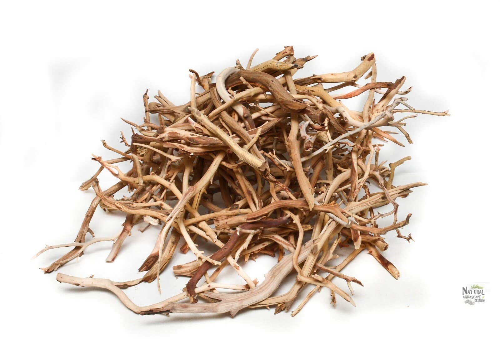 Aquarium Manzanita Driftwood - 5 Random Pieces 9" - 13" Fish, Bird, Reptile