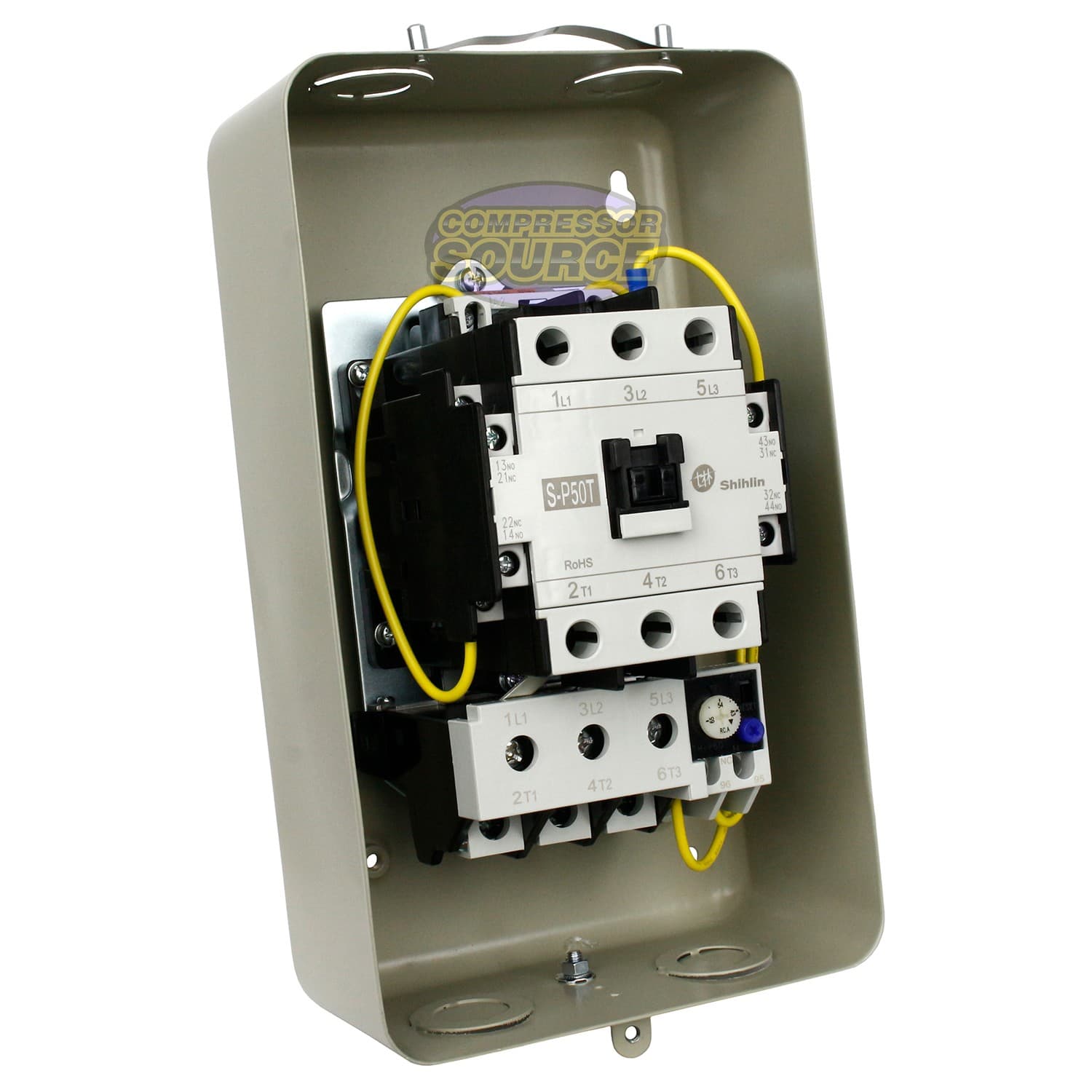 Shihlin 15 HP Three Phase Magnetic Starter Motor Control Switch 208/240V P50T 3