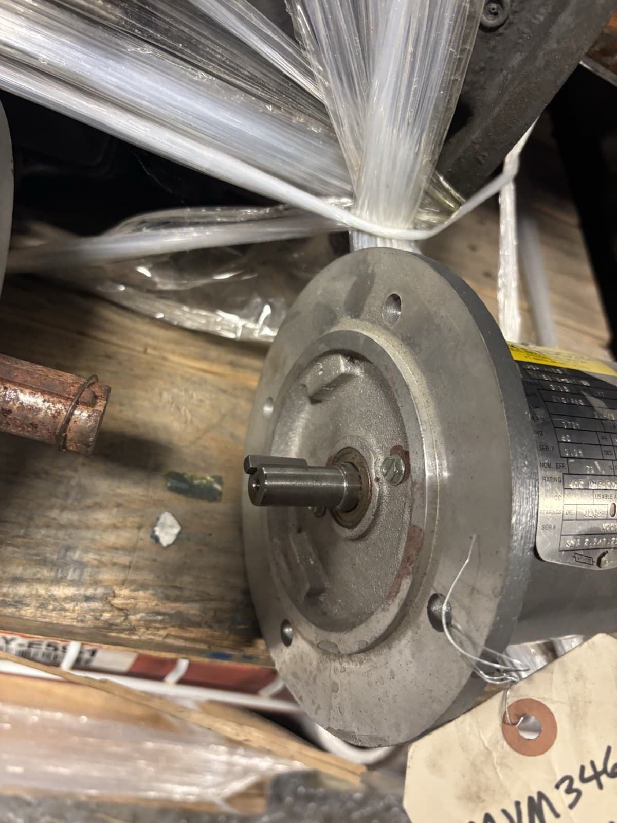 NEW NO BOX BALDOR MVM3461D 1725RPM 3 PHASE MOTOR T1384 4