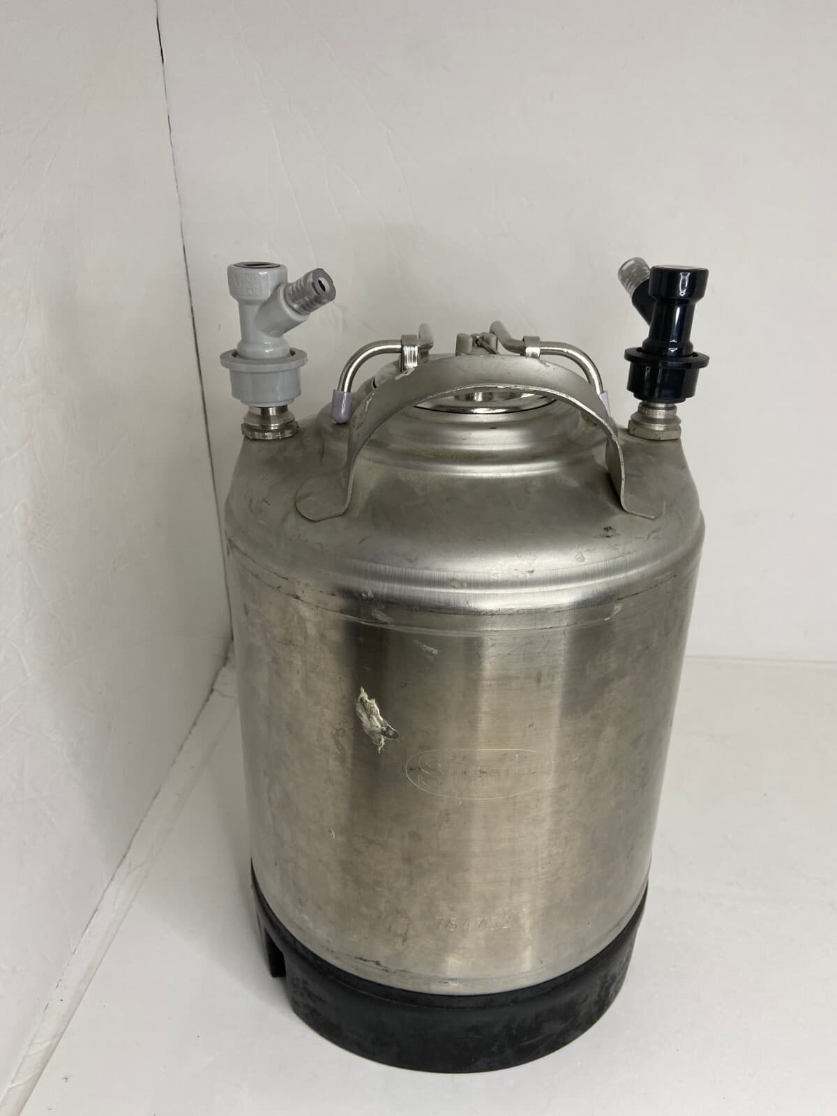 💧 2.5 GALLON SUPERIOR CORNELIUS CORNY KEG STAINLESS STEEL BALL LOCKING VALVES 4