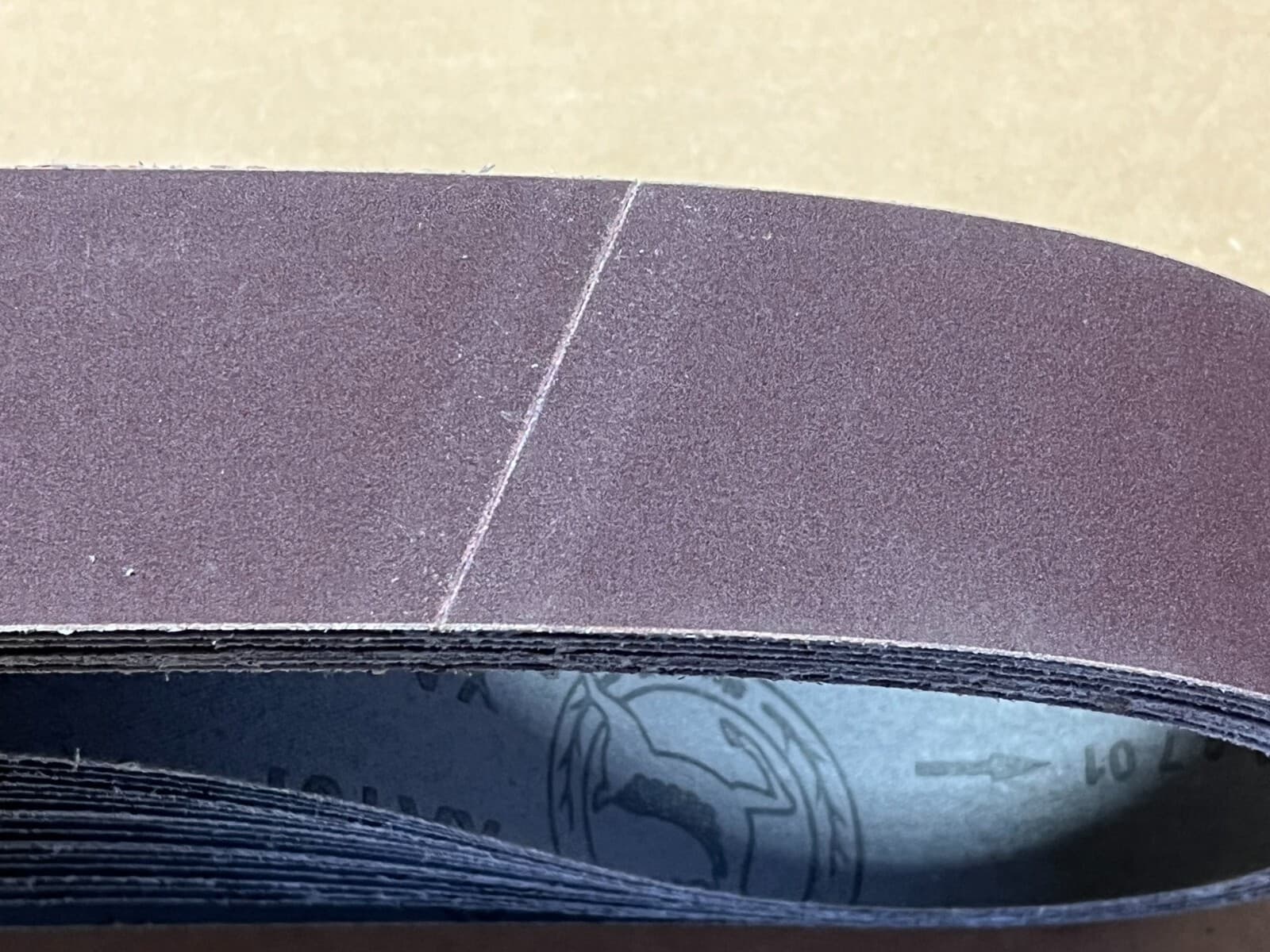 PREMIUM  A/O,  X-WEIGHT  SANDING  BELTS  6" X 48",  10 - PACK,  80-GRIT 3