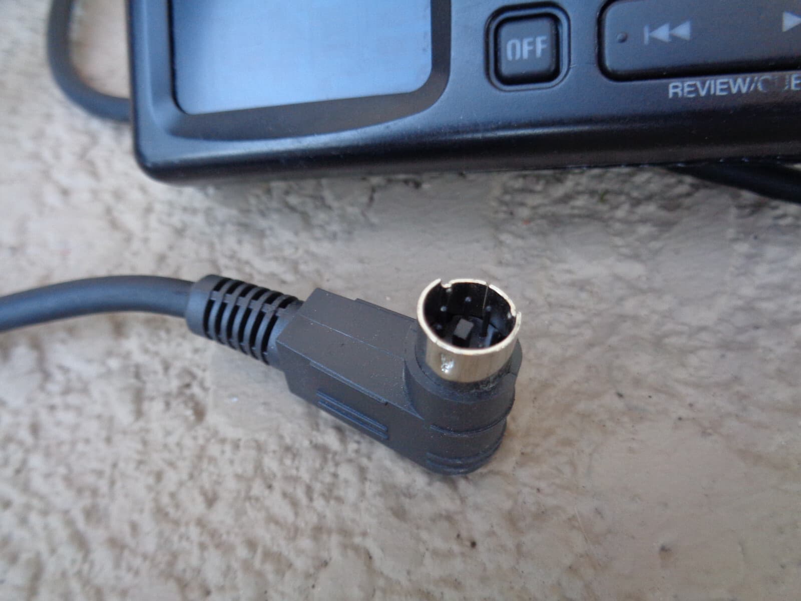 BLAUPUNKT RF6IR CD CHANGER COMMANDER CONTROL UNIT FOR CAR AUDIO AS IS UNTESTED 2