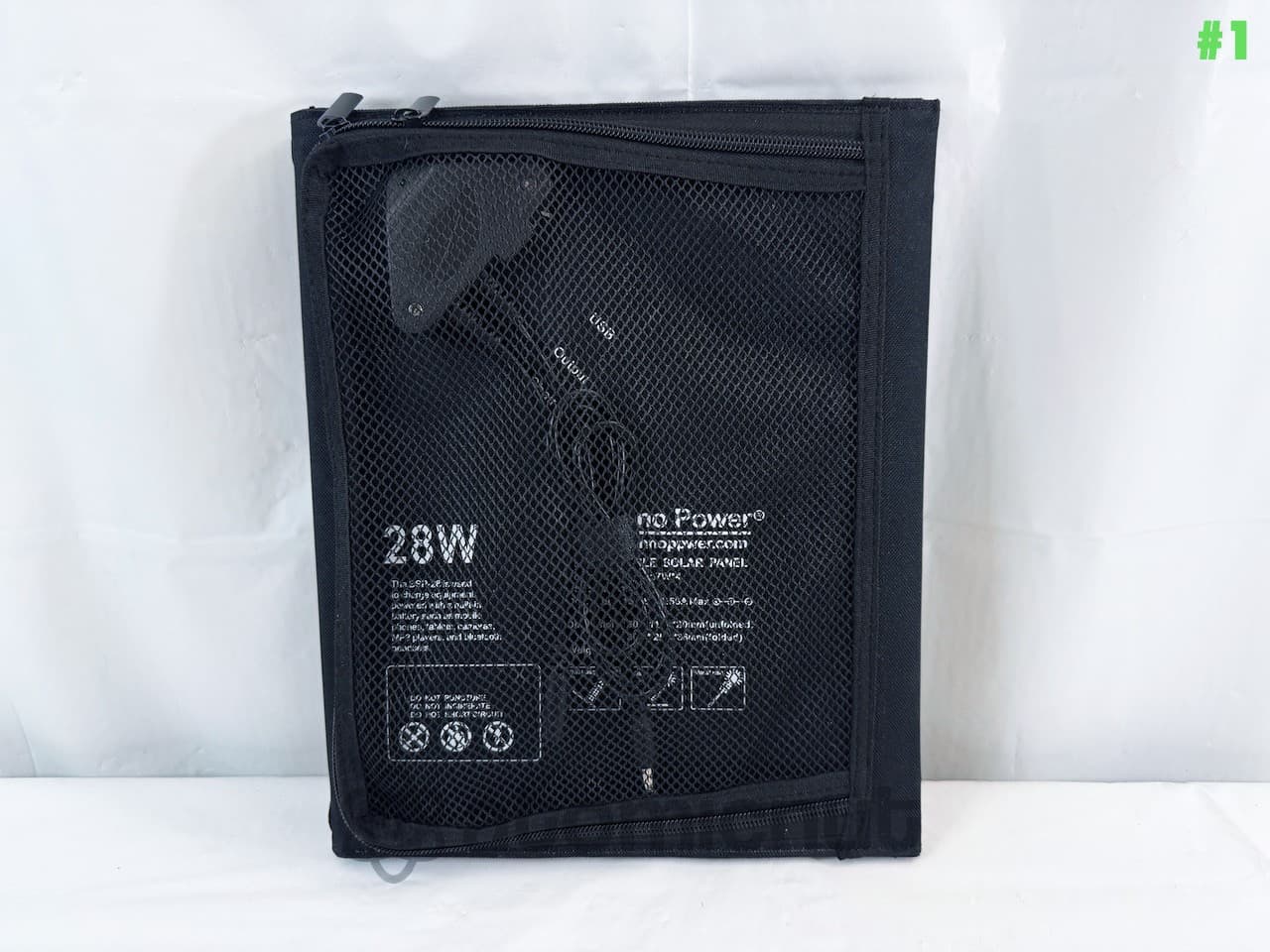 Bioenno Power 28 Watt Foldable Solar Panel BSP-28 4