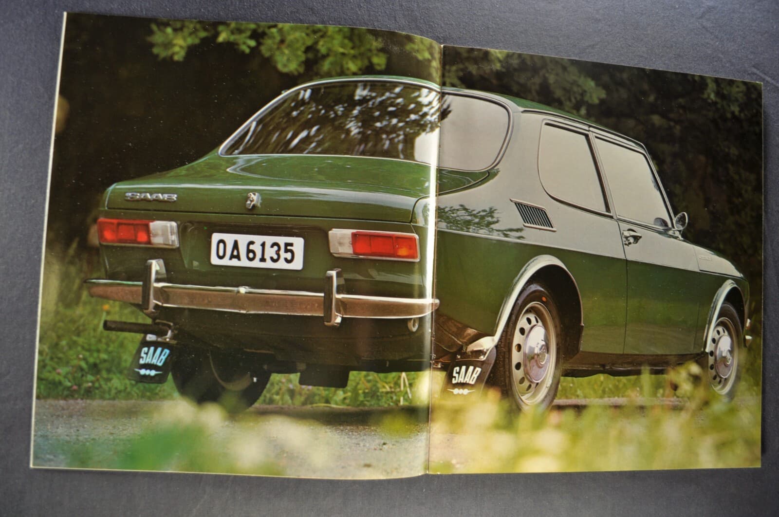 1970 Saab 99 Sedan Catalog Sales Brochure Original 70 4