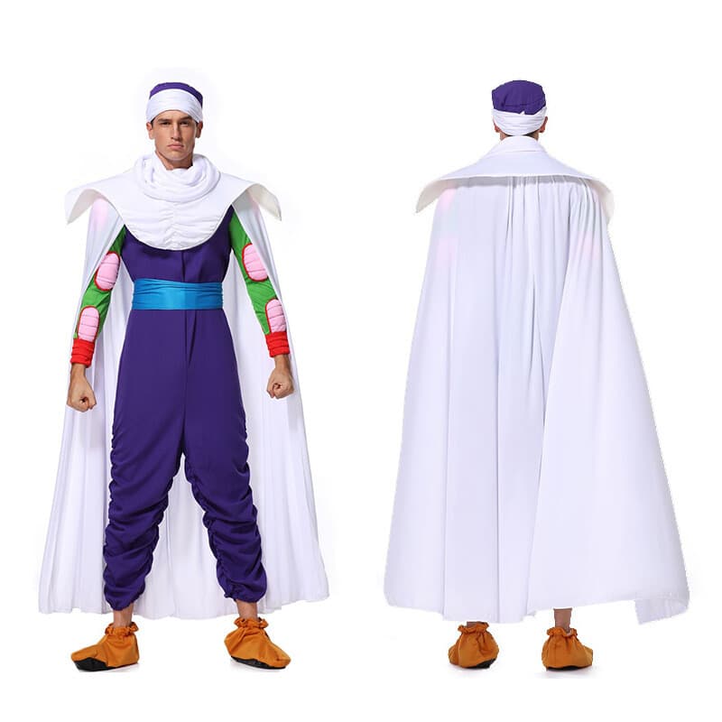 Dragon Ball Z Piccolo Adult Costume Pikkoro Junia Suit Anime Halloween Cosplay 5