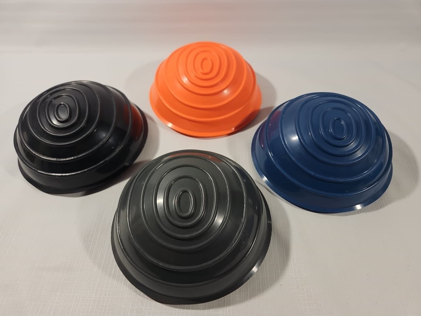Set of 4 SPRI 6.5" Diameter Balance Ball PODS Half Domes Yoga Strength Core 6