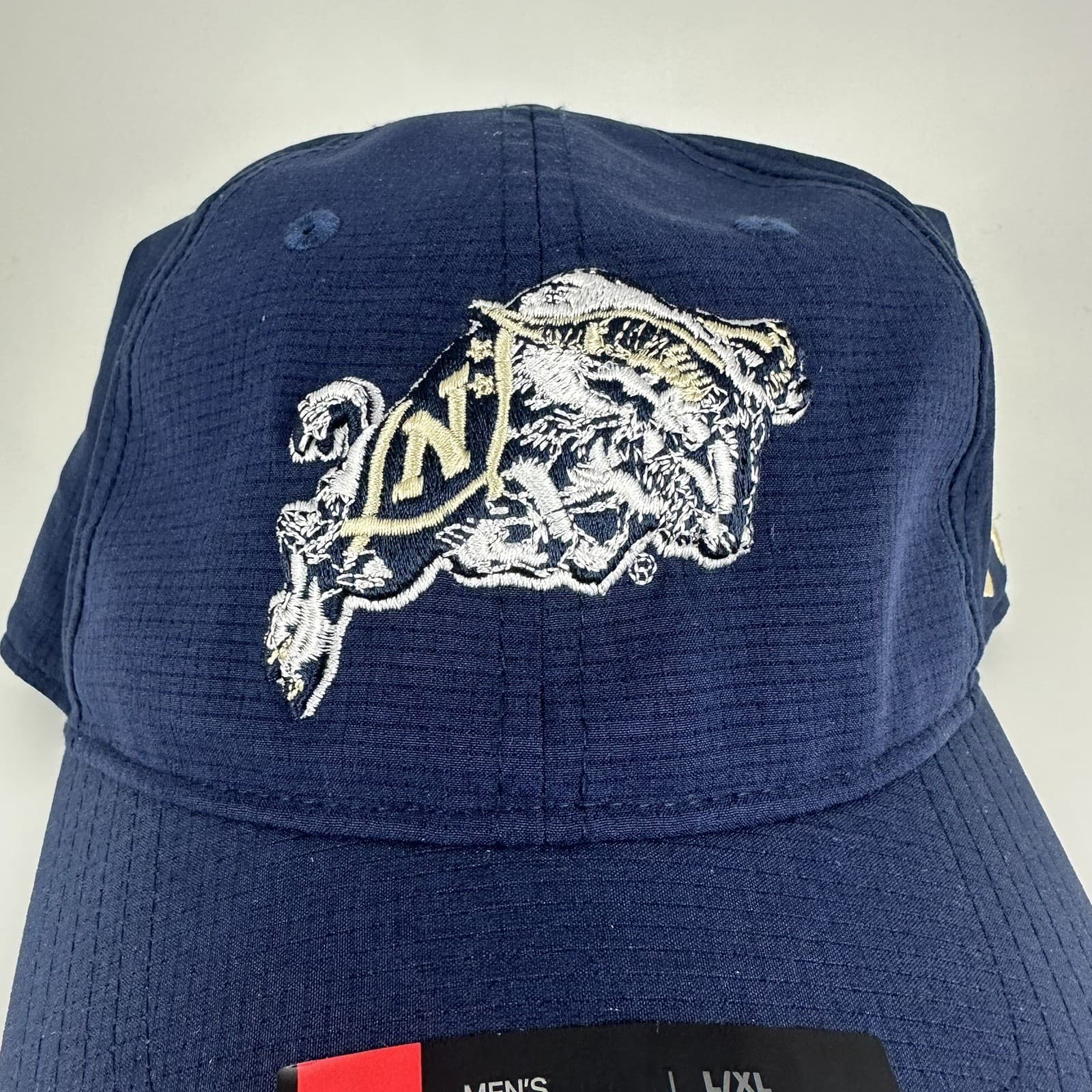 Under Armour Hat Cap Mens L XL Navy Midshipmen Blue UA Free Fit Baseball College 2