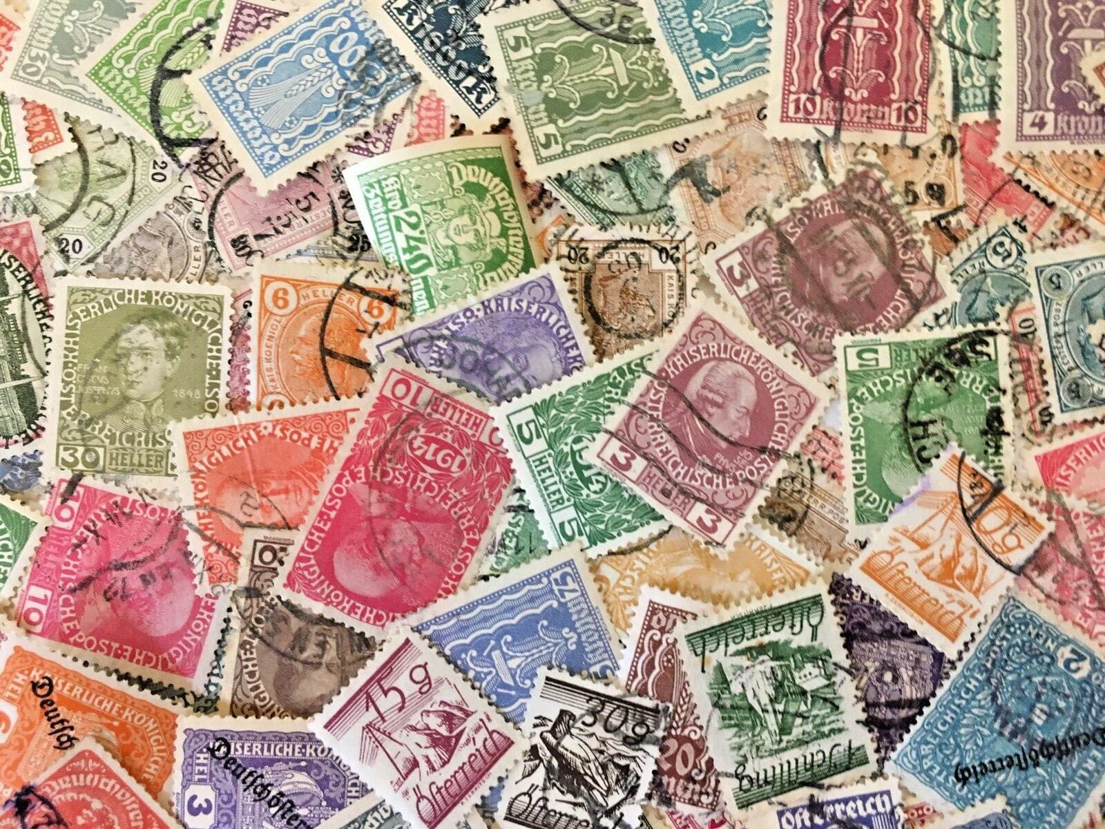 OLD AUSTRIA - 300 STAMPS before 1937, ALL DIFFERENT - Used 3