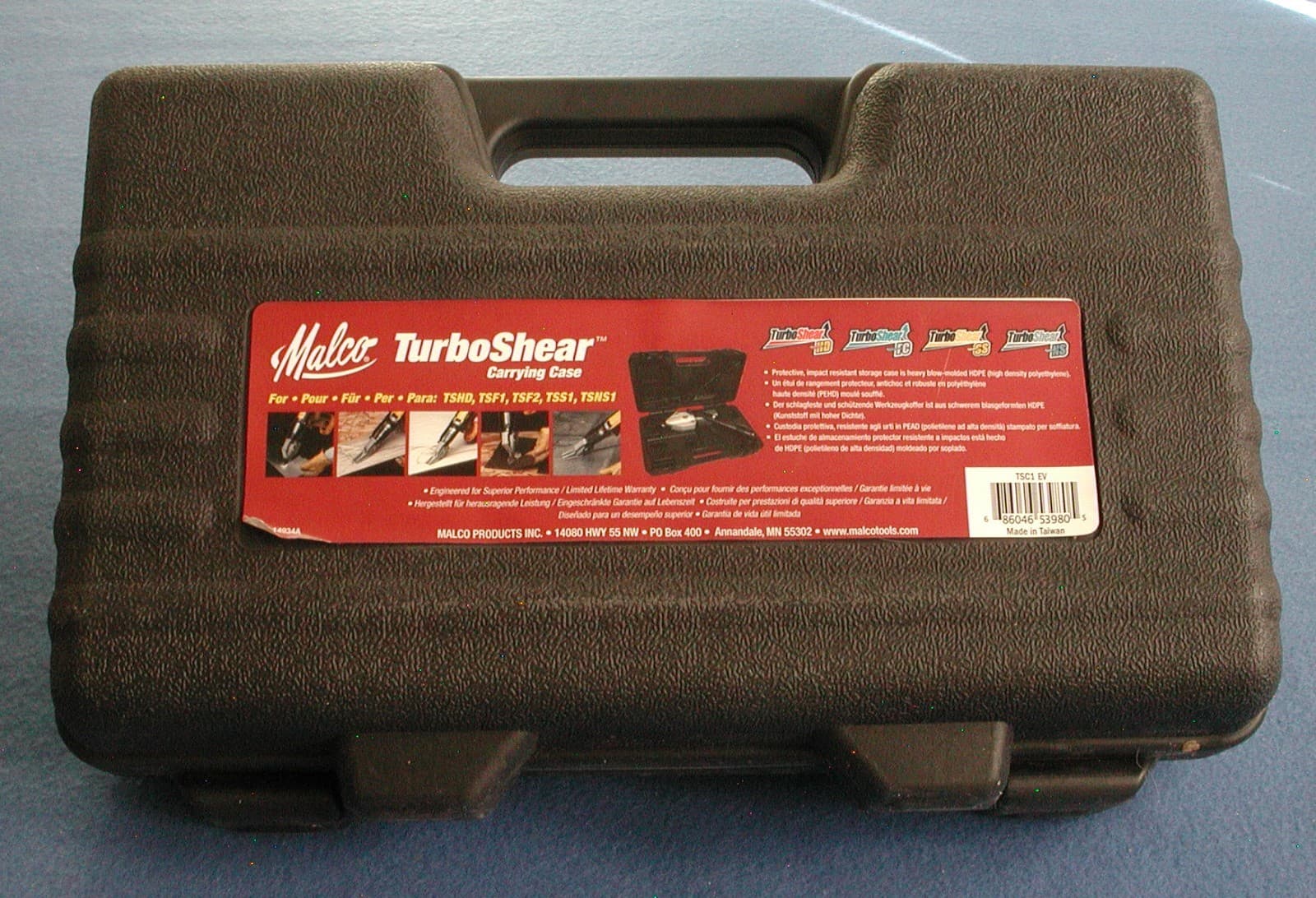 MALCO TSF2 TURBOSHEAR - FOR CUTTING BACKERBOARD 3