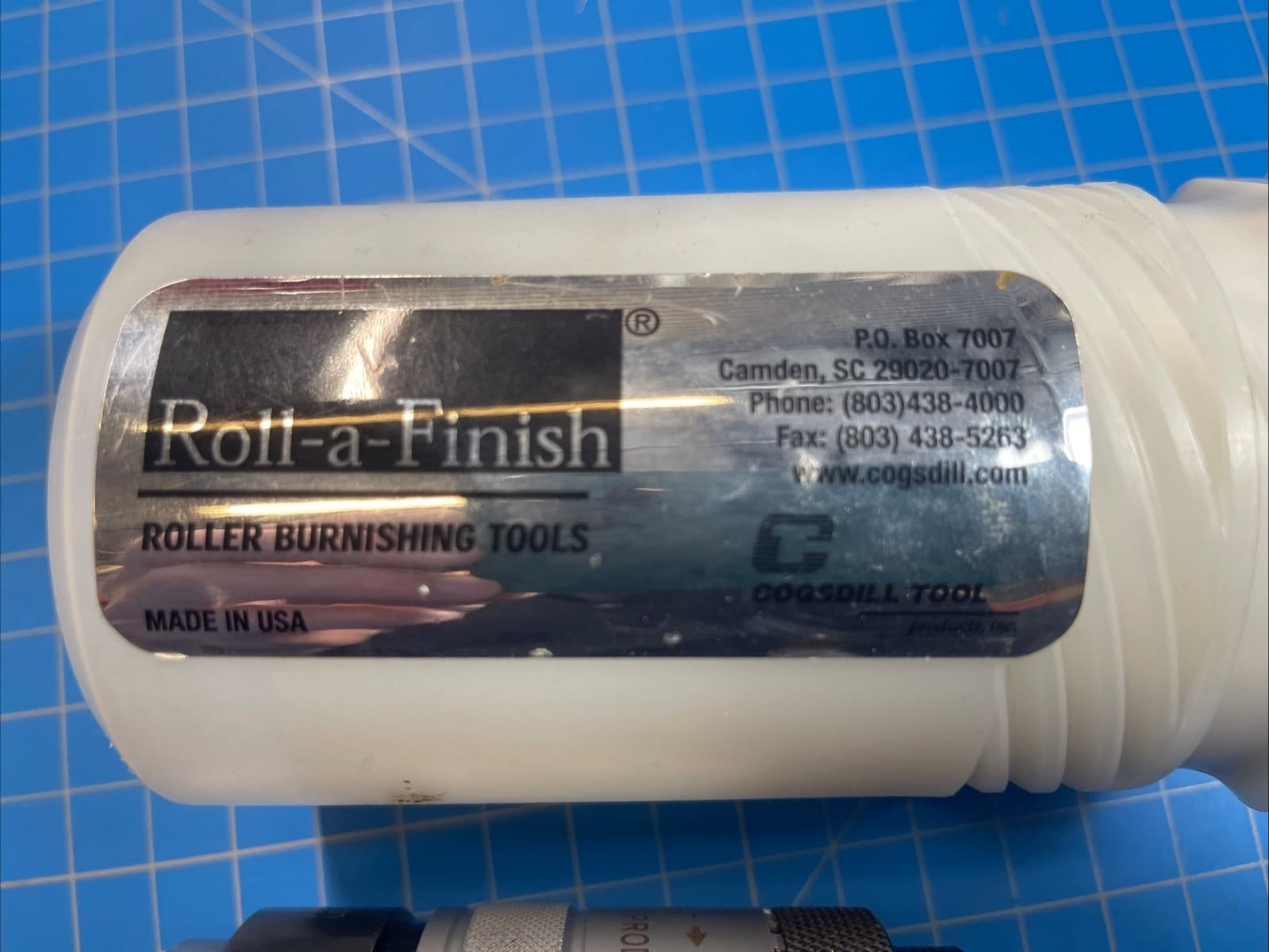 Cogsdill Roll-a-Finish External Roller Burnishing Tool .184-.205” 2