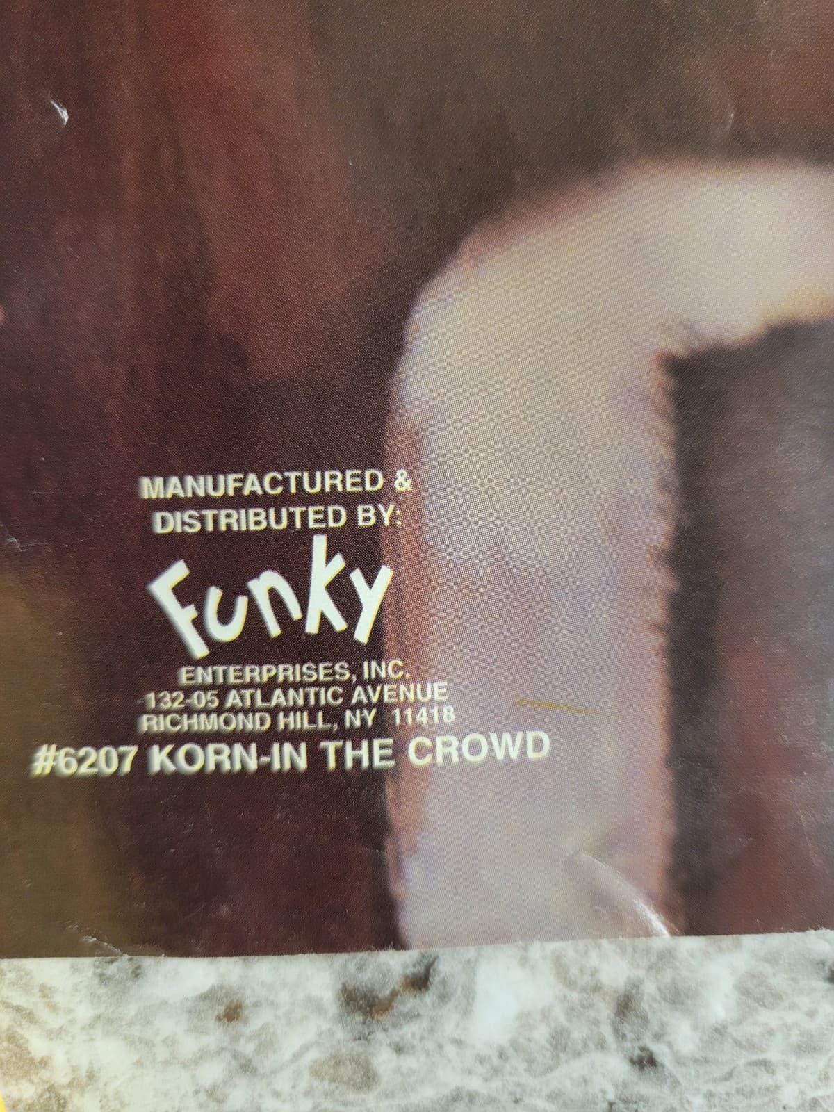 POSTER:DRAWING:  KORN-IN THE CROWD Funky #6207 RARE 2000 FAST SAME DAY SHIPPING 2