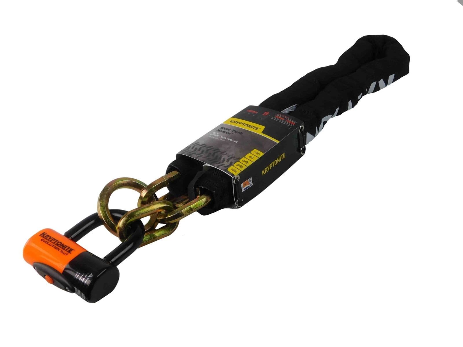 Kryptonite New York Noose 1213 4.25 ft w/ EV series 4 Disc Lock 2