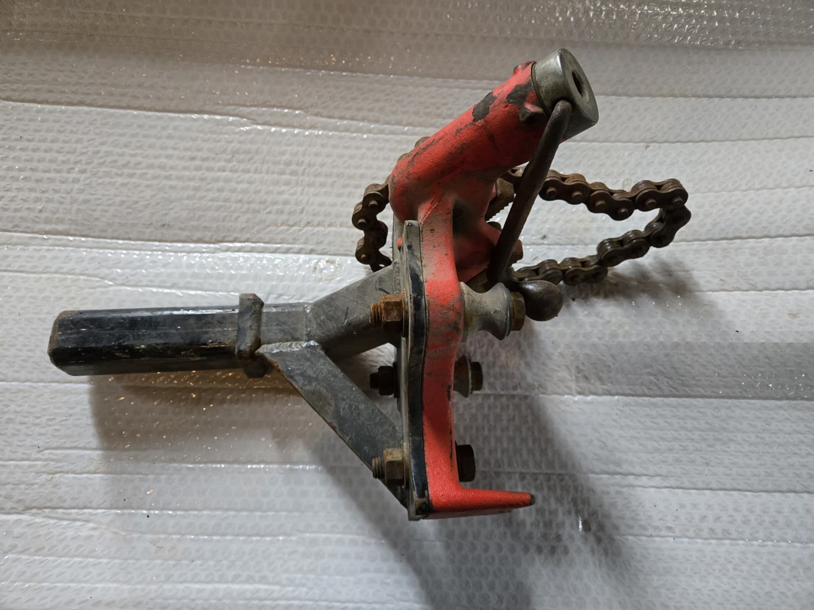 Ridgid BC-610 Pipe Chain Vise 1/4" - 6" -1" Pipe Bender. 2"Reese Mounted .