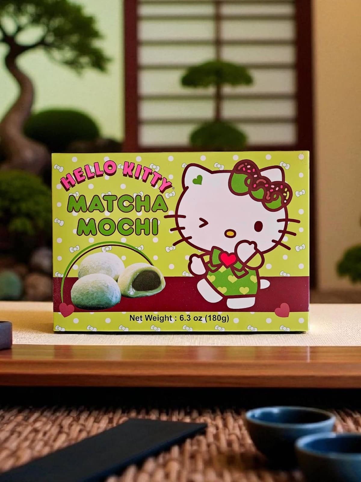 HELLO KITTY Matcha Mochi 180g 2