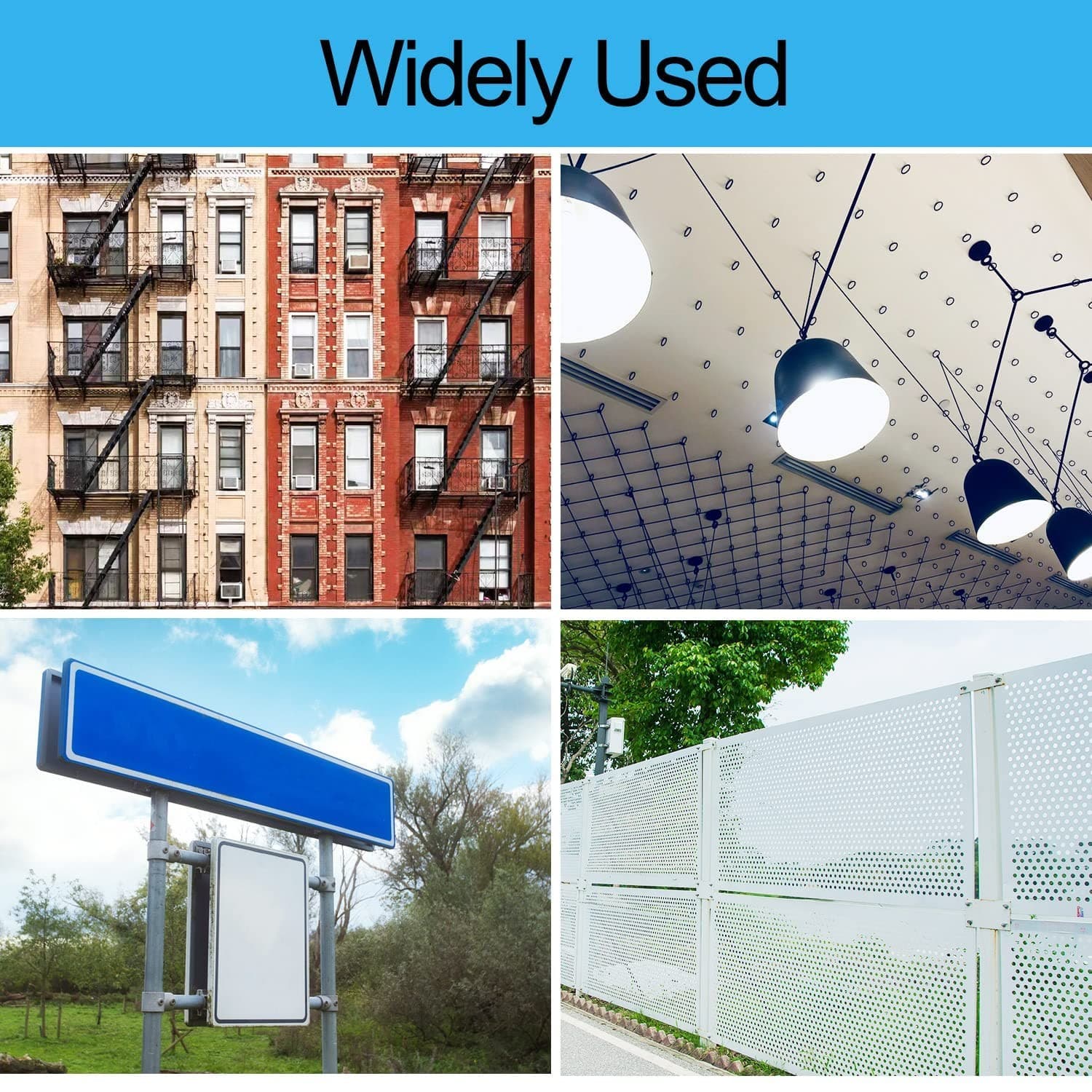 Perforated Stainless Steel Perforated Metal 11.8" x 11.8" Stainless Steel Pre... 6