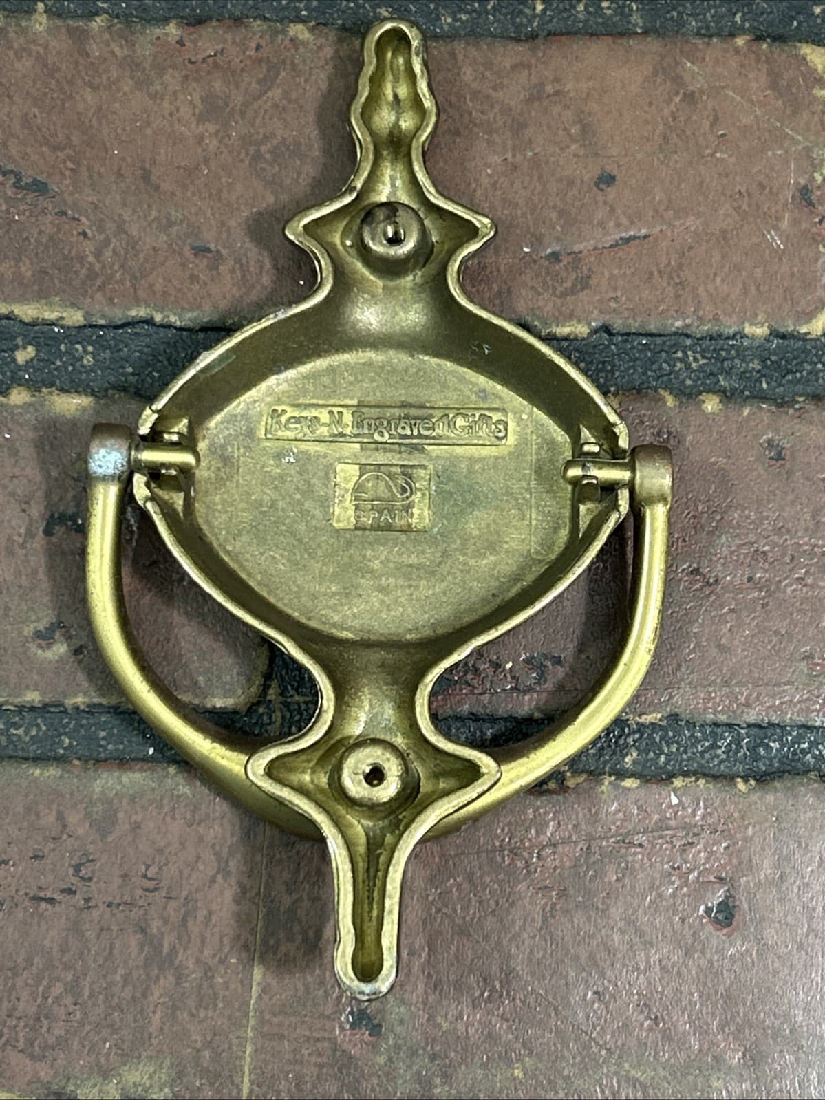 Vintage Brass Door Knocker Traditional Look 4