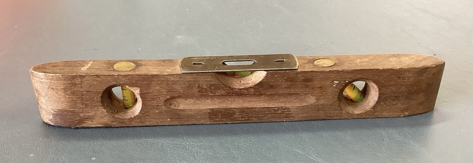 Vintage Wooden 9" Torpedo Level 4