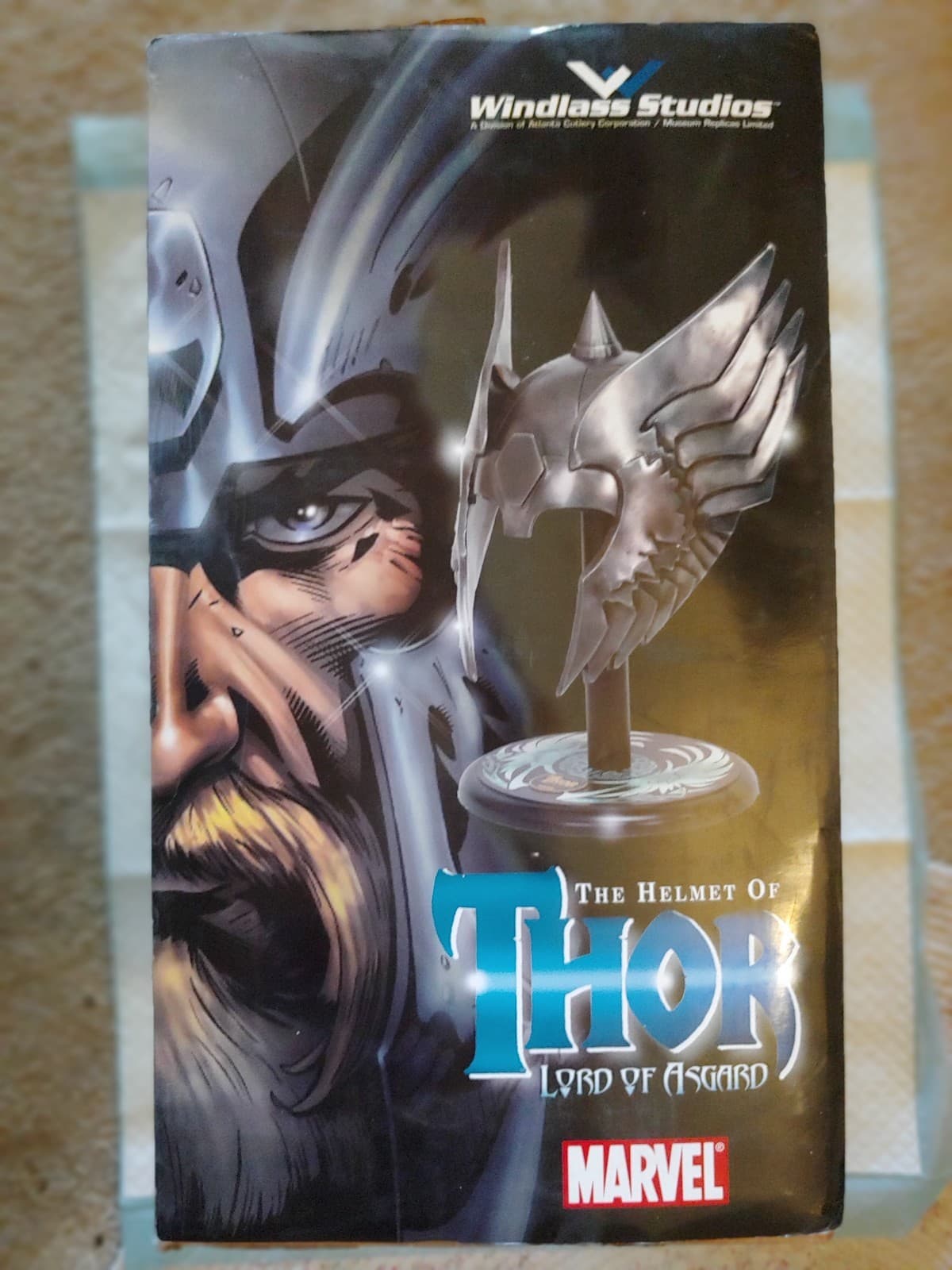 HELMET OF THOR LORD OF ASGARD WINDLASS STUDIO STEEL REPLICA 4