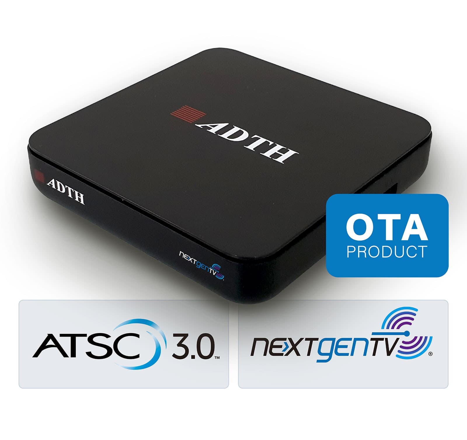 ADTH NEXTGEN TV BOX GEN 2 ATSC 3.0 NextGen TV Tuner (Open Box) Box Damage 3