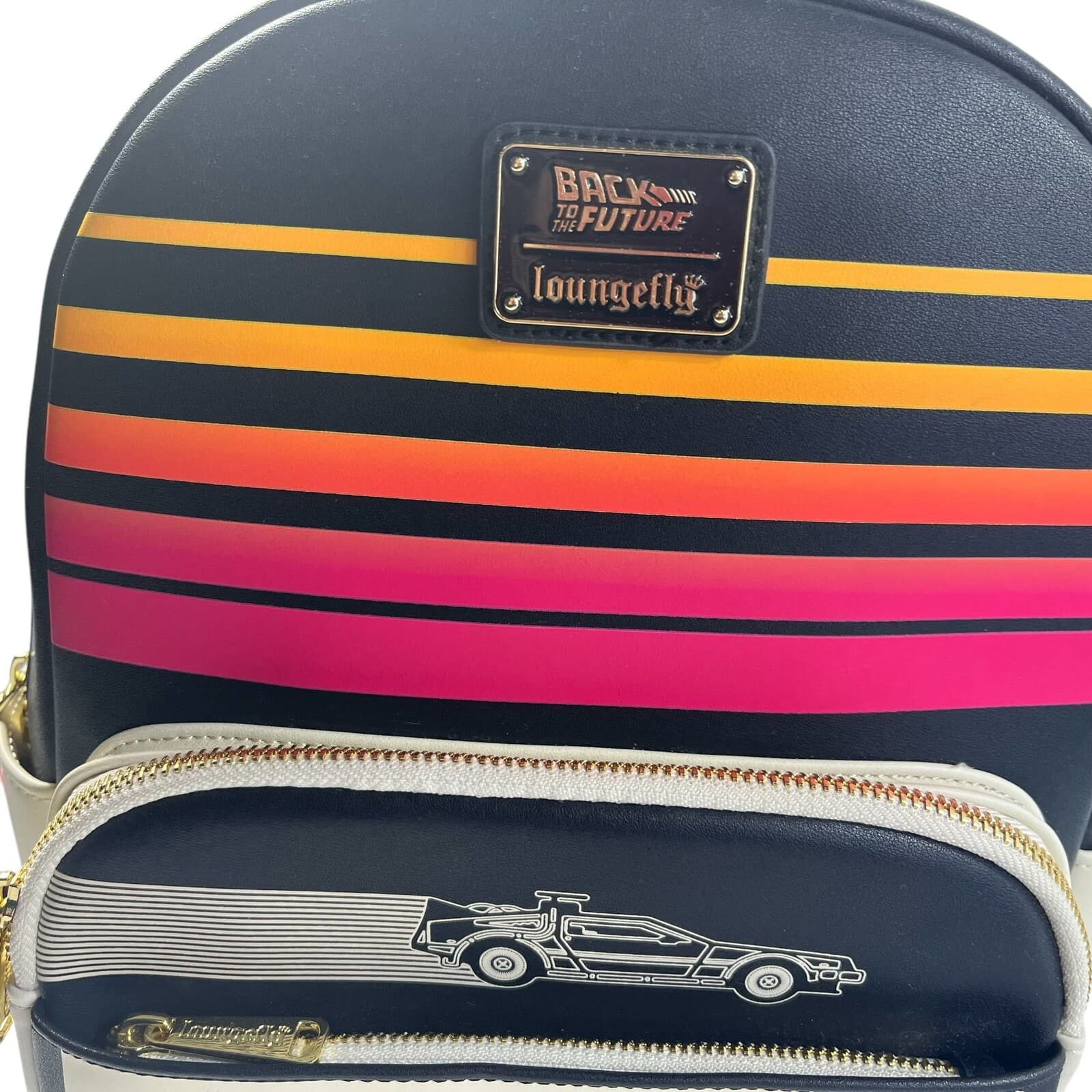 Back To The Future - Outatime Loungefly Mini Backpack/Bag 35TH Anniversary 6